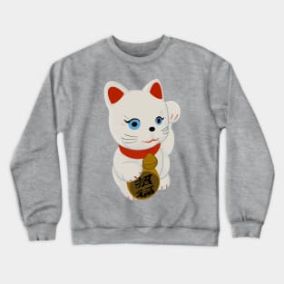 Lucky Cat Crewneck Sweatshirt